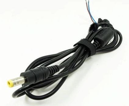 Wtyk zasilający zalewany z przewodem i filtrem DC 2,5/5,5; długość 1,5m