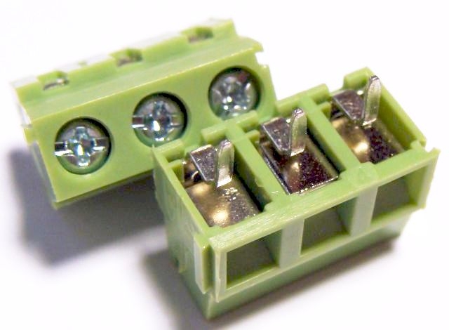 ARK 304-3 listwa zaciskowa 3 pin; raster 5,08