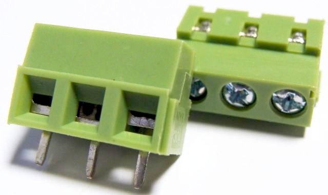ARK 304-3 listwa zaciskowa 3 pin; raster 5,08