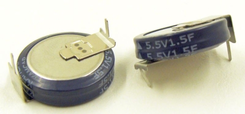 1,5F / 5,5V superkondensator Gold Cap