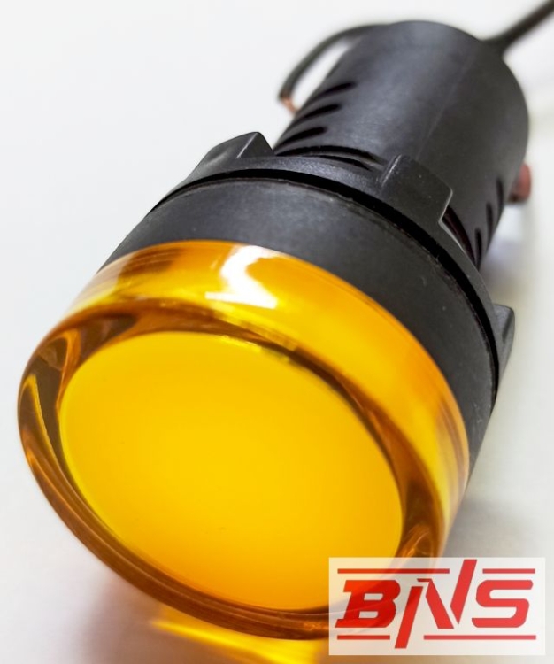 AD16-22DS/Y/12V żółta kontrolka LED