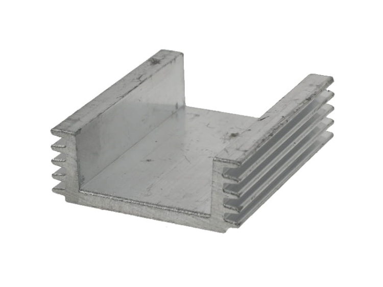 Radiator aluminiowy A4755/7, 70x40x15mm