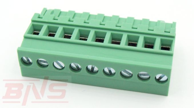 TBMF5109S listwa zaciskowa żeńska prosta 9pin