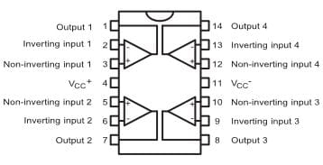 TS914N wzmacniacz operacyjny
