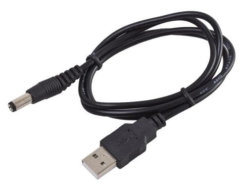 Przyłącze komputerowe wtyk USB A / wtyk DC 2,1