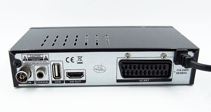Tuner telewizyjny DVB-T2/C  HEVC H.256