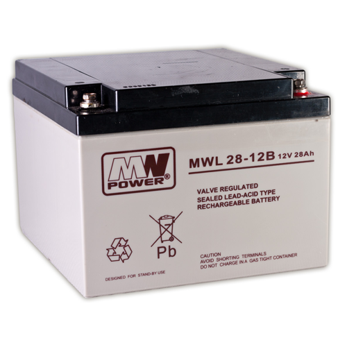 MWL 28-12V akumulator żelowy 12V / 28Ah