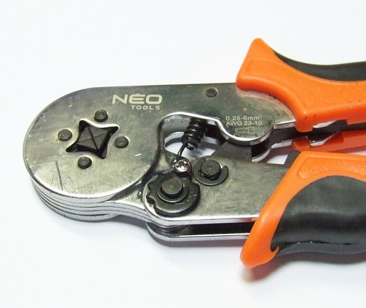 01-507 zaciskarka końcówek tulejkowych, zacisk