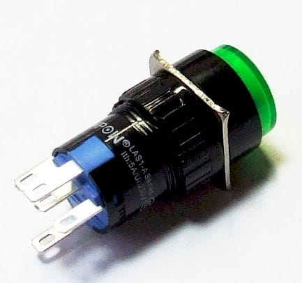 LAS1-AY-11Z/G/24V przełącznik stabilny podświetlenie zielony