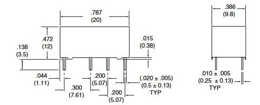 AZ822-2C-12DSE przekaźnik elektromagnetyczn