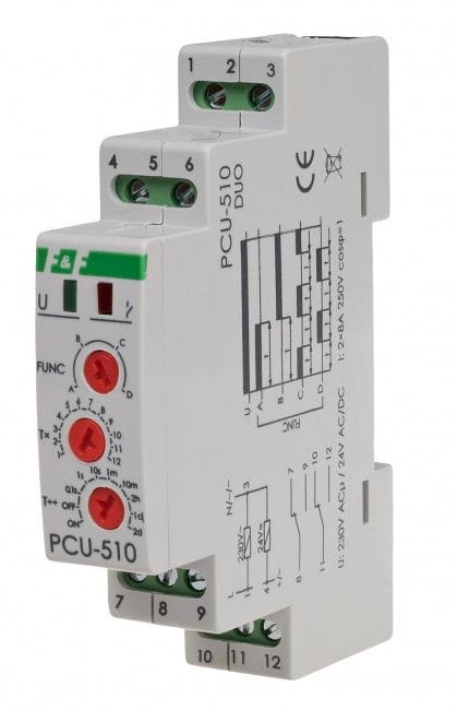 PCU-510-DUO przekaźnik czasowy