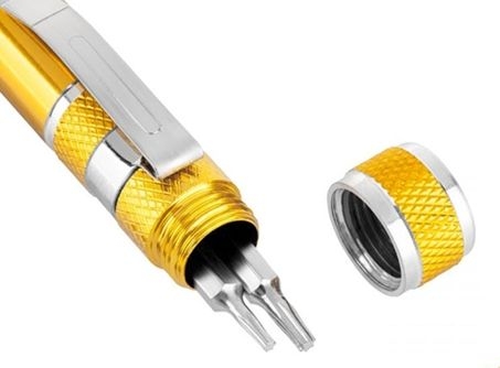 Śrubokręt uniwersalny 9 końcówek