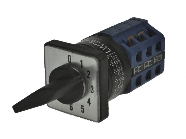 LW26-10-M0-F1P 0-6 przełącznik obrotowy