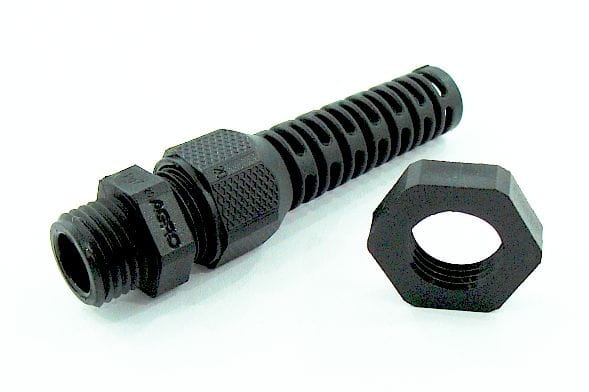 Dławnica kablowa poliamidowa. z odgiętką