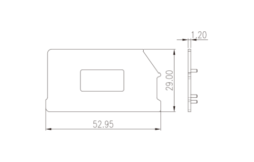 DK4NC-TF pokrywa końcowa gniazda bezpiecznika