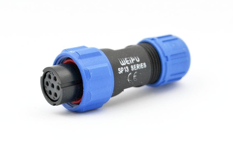 SP1310/S7 gniazdo na przewód 7-pin