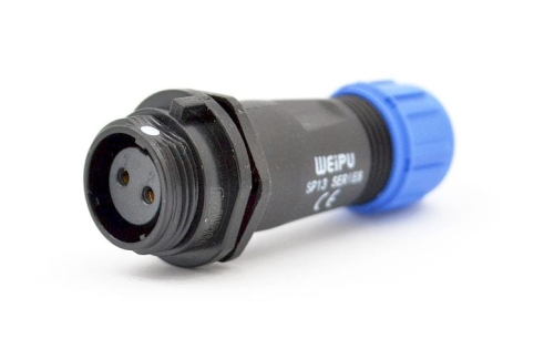 SP1311/S2 gniazdo na przewód 2-pin