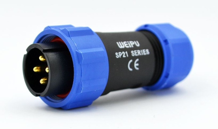 SP2110/P4 wtyk na przewód 4-pin