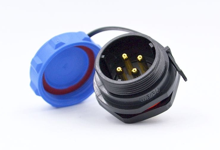 SP2112/P4 wtyk na obudowę 4 pin
