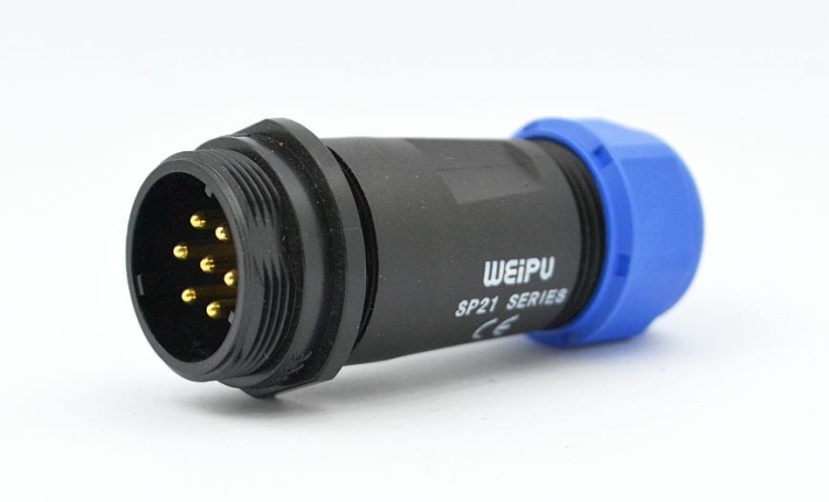 SP2111/P7 wtyk na przewód 7 pin