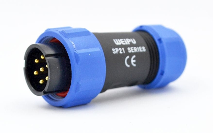 SP2110/P7 wtyk na przewód 7-pin