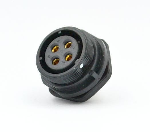 SP2112/S4 gniazdo na obudowę 4-pin