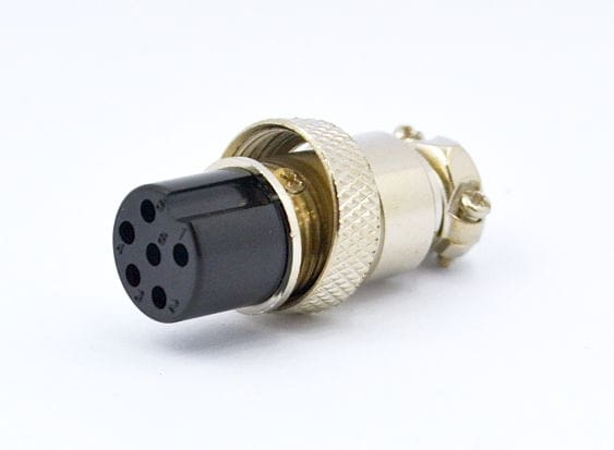 Złącze przemysłowe 6 pin gniazdo