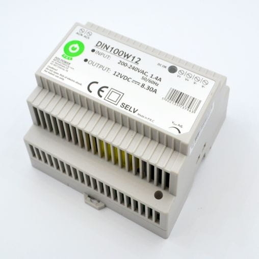 DIN100W12 zasilacz impulsowy 12V