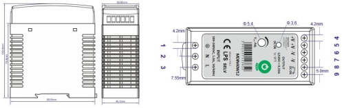 MDIN40W24 zasilacz impulsowy 24V