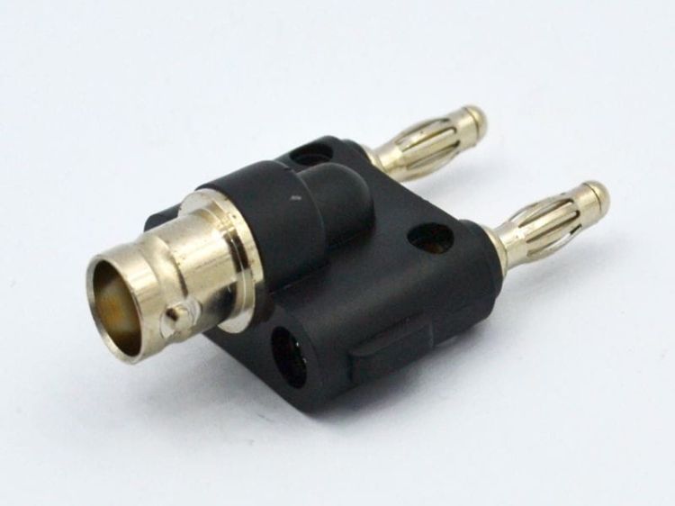 Adapter BNC - wtyk bananowy