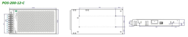 POS-200-12-C2 zasilacz impulsowy 12V