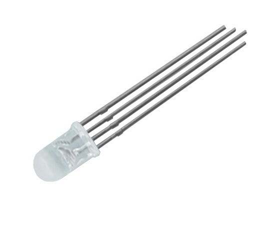 OLRGB.4.9W3000K dioda LED 5mm RGB dyfuzyjna, wspólna katoda