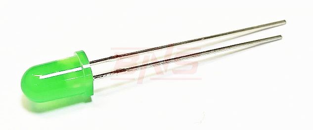 L-53LGD dioda LED 5mm zielona dyfuzyjna