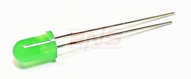 KTL0500JDI dioda LED 5mm zielona dyfuzyjna
