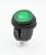 KCD5-G przełącznik kołyskowy okrągły zielony