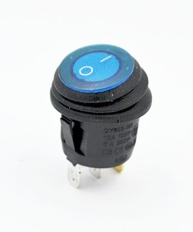 KCD5-BU przełącznik kołyskowy hermetyczny okrągły