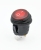KCD5-R przełącznik kołyskowy okrągły czerwony