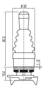 PMJN8Q4 joystick przełącznik
