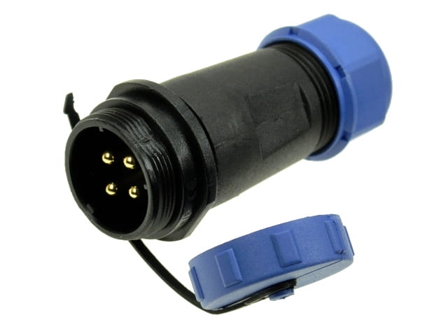 SP2111/P4 wtyk na przewód 4 pin