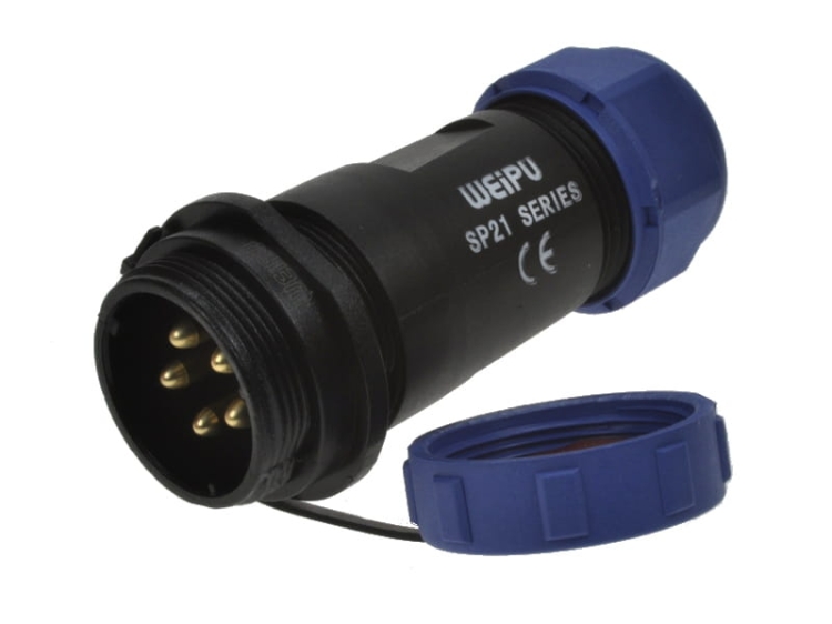 SP2111/P5 wtyk na przewód 5 pin