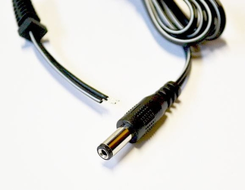 Przewód zasilający z wtykiem DC 2,1/5,5