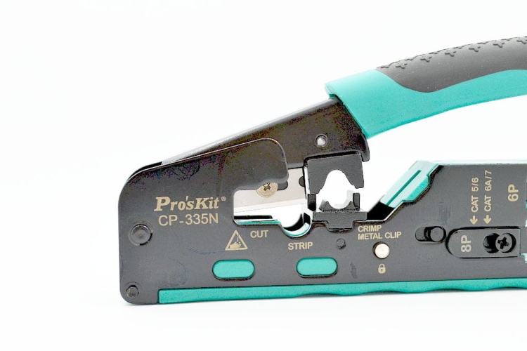 CP-335N zaciskarka wtyków telefonicznych RJ45