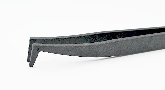 TZ-100B antystatyczna pęseta z włókna węglowego zakrzywiona