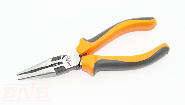 01-155 szczypce wydłużone proste