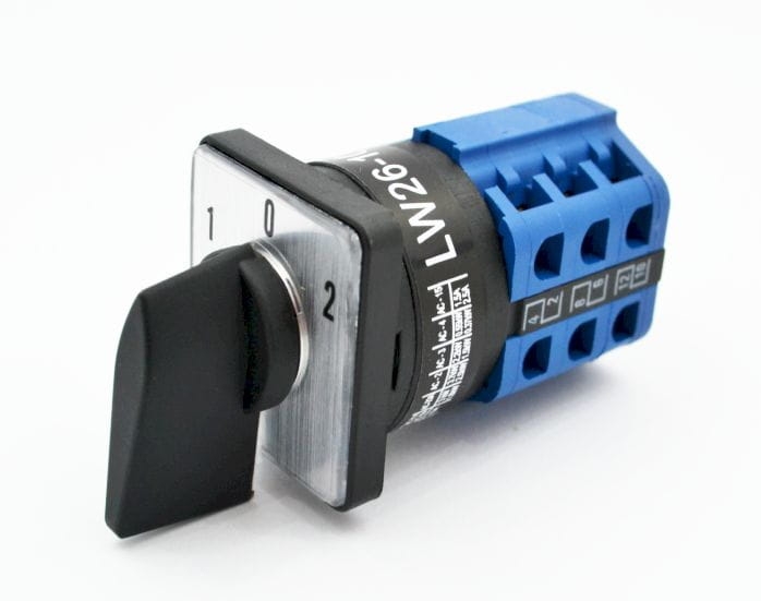 LW26-10-M0-F/3P 102 przełącznik krzywkowy obrotowy ON-OFF-ON