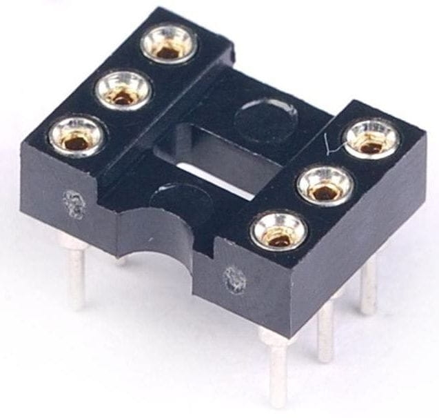 DIL 6 precyzyjna podstawka pod układ scalony