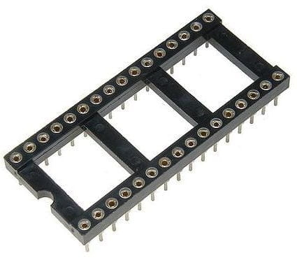 DIL 32 precyzyjna podstawka pod układ scalony