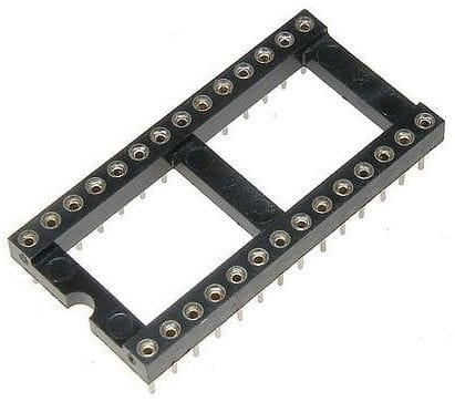 DIL 28 precyzyjna podstawka pod układ scalony