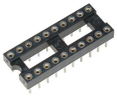 DIL 20 precyzyjna podstawka pod układ scalony