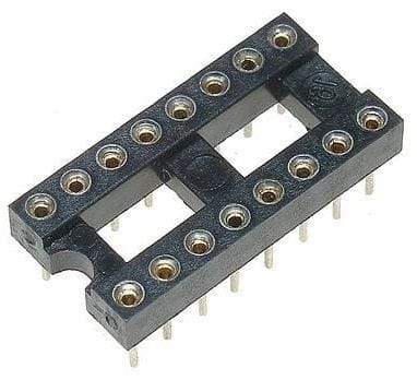 DIL 16 precyzyjna podstawka pod układ scalony